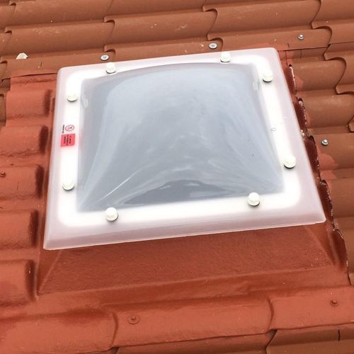 Claraboia para telhado - CLARABOYA-TAS - TRANSFORMADOS Y ACCESORIOS DEL SUR, S.L - de extração de fumaça / para ventilação / elétrica