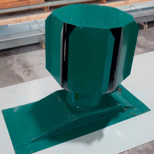 Ventilador natural de telhado metálico - VENTURI - TRANSFORMADOS Y ACCESORIOS DEL SUR, S.L - industrial / da linha comercial