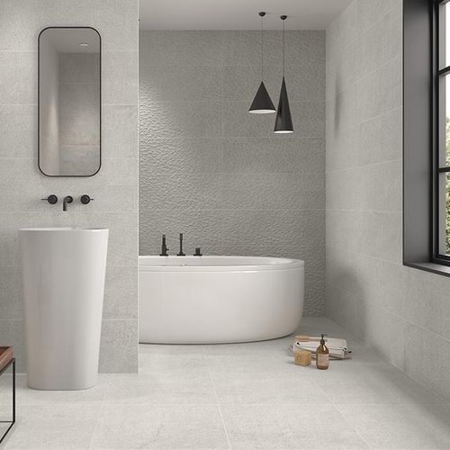 Placas de revestimento em grés porcelanato - NEWBURY - KTL Ceramica - fosca / com relevo / para ambiente interno