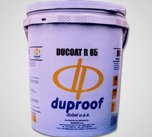 Reboco de proteção - DUCOAT R 65 - Duproof LLC - para ambiente externo / para parede / para concreto