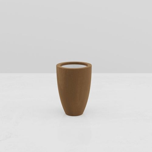 Vaso de jardim em poliéster - BORA - ARTEPOT - em compósito / de fibra de vidro / de resina