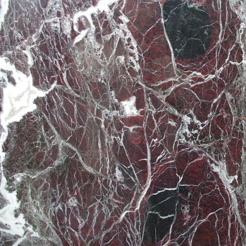 Placa de pedra em mármore - ROSSO LEVANTO - Industria Marmi Ferrari Srl - para piso / para ambiente interno / para banheiro