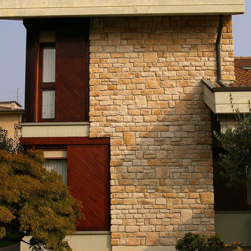 Revestimento de parede em pedra - DANAKIL - Thermostone - para ambiente interno / para área externa / colado