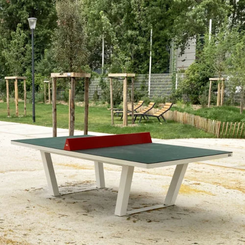 Mesa de pingue-pongue para ambiente externo - GARDEN - BALIA - contemporânea / para espaço público / em aço