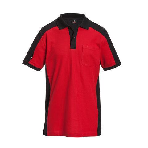 Camiseta de trabalho - KONRAD - FHB ORIGINAL GMBH & CO. KG - em poliéster / em algodão / com colarinho