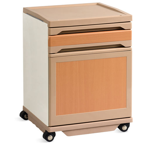 Criado-mudo contemporâneo - SKS008 - Healthward - em ABS / com base em ABS / retangular