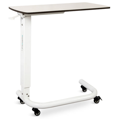 Mesa contemporânea - SKH046-11 - Healthward - de resina / com base em aço termolacado / retangular