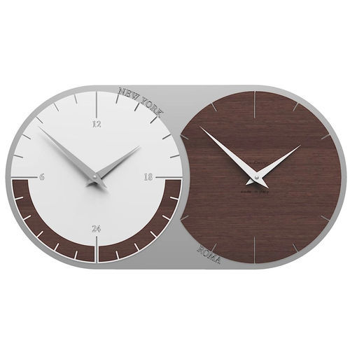 Relógio contemporâneo - World clock 2 - Calleadesign snc di L. Callea e C - de parede / analógico / para escritório