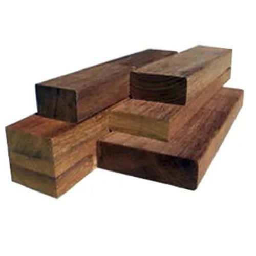 Viga em madeira laminada colada - Woodspars - em iroko / em madeira / retangular