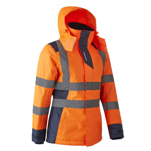 Jaqueta de trabalho - HORA - Coverguard - impermeável / de alta visibilidade / em poliéster