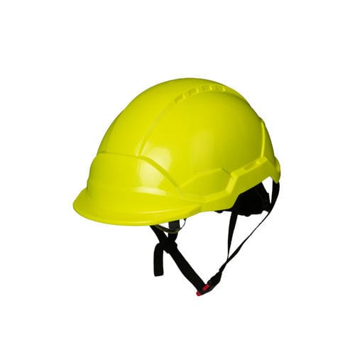 Capacete de obras - PHOENIX PRO - Coverguard - leve / em polietileno / com protetor facial