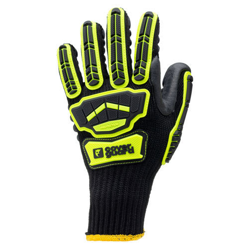 Luvas de trabalho - EUROSTRONG VIBE - Coverguard - de proteção térmica / em látex / em poliéster