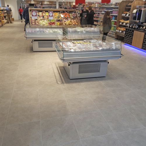 Revestimento de piso em PVC - MODULE DESIGN X8 - Module 2 - para ambiente interno / para loja / em placas