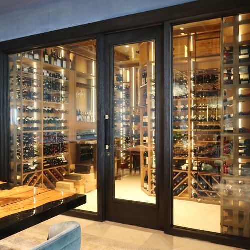 Adega climatizada de serviço - Santo Domingo - Dragon Cellars S.L - de embutir / em madeira / metálica