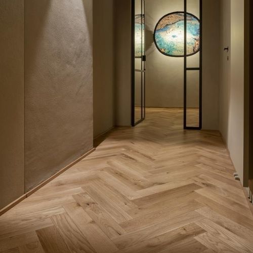 Piso maciço - Classici Maschiati - BRUNO SRL - em carvalho / em teca / em wengé