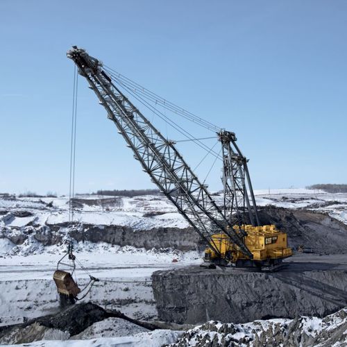 Escavadeira dragline fixa - 8750 - CATERPILLAR