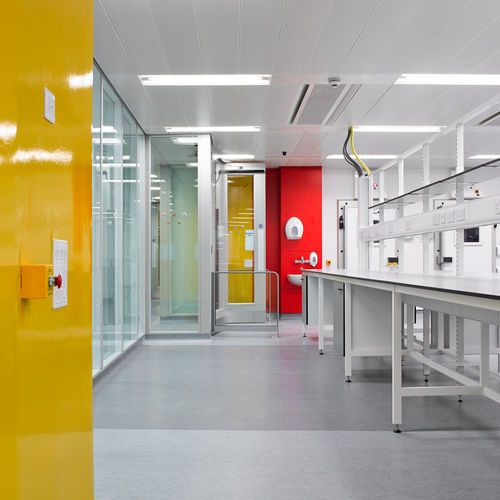 Revestimento de piso acústico - PLUS 19 DB  - Gerflor - Contract Sport & Contract Flooring - em linóleo / para ambiente interno / para tráfego intenso