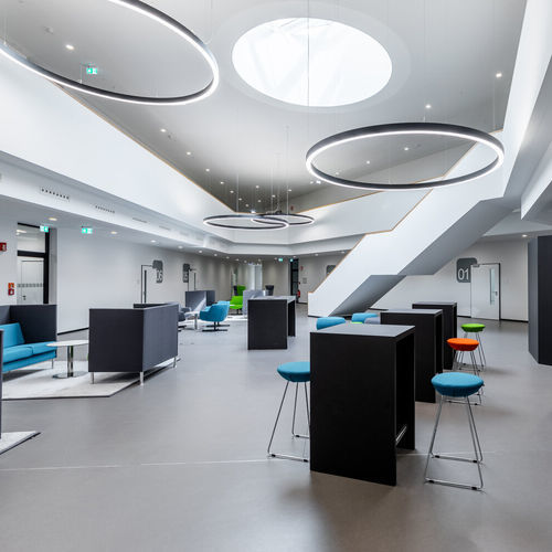 Revestimento de piso em linóleo - DLW LINO ART METALLIC  - Gerflor - Contract Sport & Contract Flooring - para ambiente interno / para escritório / para tráfego intenso
