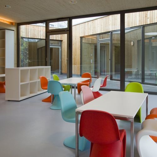 Revestimento de piso em linóleo - DLW UNI WALTON  - Gerflor - Contract Sport & Contract Flooring - para ambiente interno / para escritório / para o setor terciário