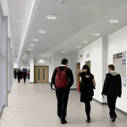 Revestimento de piso vinílico - TARASAFE STANDARD   - Gerflor - Contract Sport & Contract Flooring - para ambiente interno / para tráfego intenso / para o setor terciário