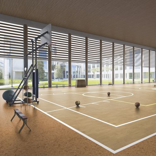 Piso esportivo para ambiente interno - MY TARAFLEX® PERFORMANCE  - Gerflor - Contract Sport & Contract Flooring - sintético / mineral / para sala multiesportiva