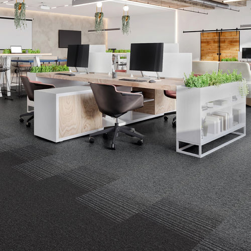 Carpete em placas - LAFITE CONNECT  - Gerflor - Contract Sport & Contract Flooring - tufado / bouclê / em nylon