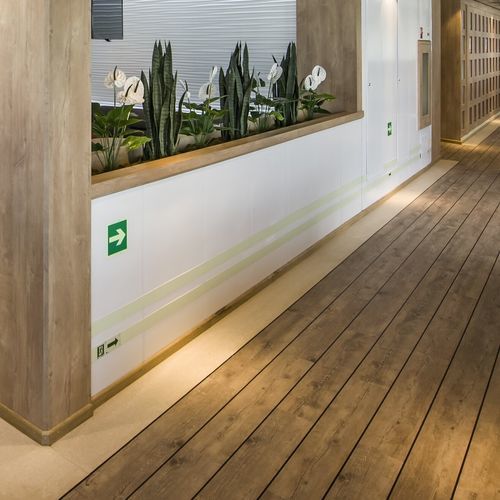 Terminal de acabamento em réguas - CREATION  - Gerflor - Contract Sport & Contract Flooring - vinílico / para piso / prateado
