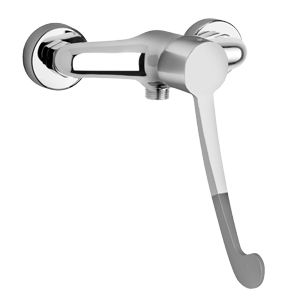Misturador monocomando para box de banheiro - SMART MEDICAL : SH..511V  - Paini - de parede / em metal cromado / para banheiro