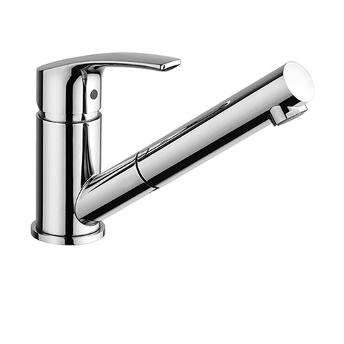Misturador monocomando de bancada - ATOMIX 3.0 : D1..568 - Paini - em metal cromado / para cozinha / 1 furo