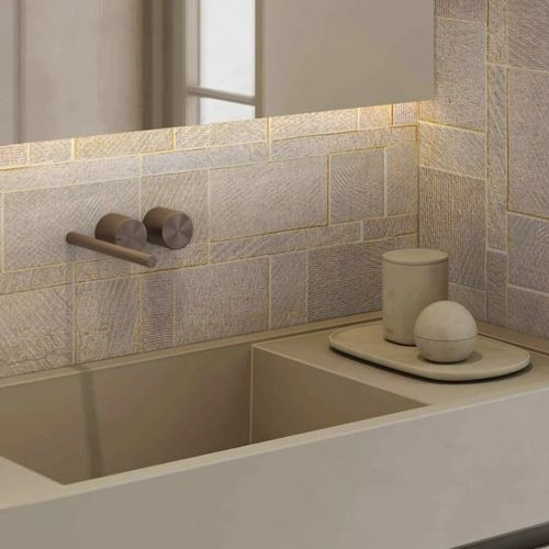 Placas de revestimento em porcelana - G-3230 - CERAMICAS APARICI - texturizada / com acabamento natural / para ambiente interno