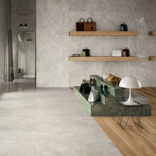 Placas de revestimento em grés porcelanato - ROYAL ONYX - CERAMICHE CAESAR - polida / para ambiente interno / para sala