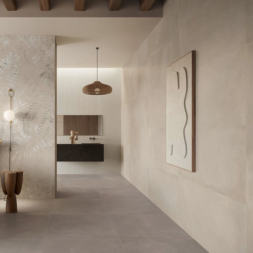 Placas de revestimento em grés porcelanato - ECRU - CERAMICHE CAESAR - fosca / lisa / para ambiente interno