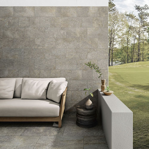 Placas de revestimento em grés porcelanato - MONVISO - CERAMICHE CAESAR - com relevo / texturizada / para ambiente interno