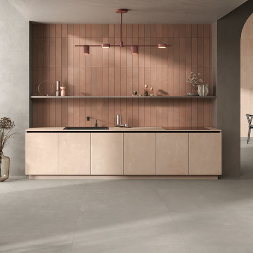 Placas de revestimento em grés porcelanato - SPICE - CERAMICHE CAESAR - fosca / com acabamento natural / lisa