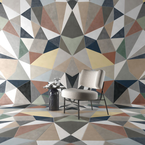 Placas de revestimento em grés porcelanato - DECORS - CERAMICHE CAESAR - fosca / lisa / para ambiente interno