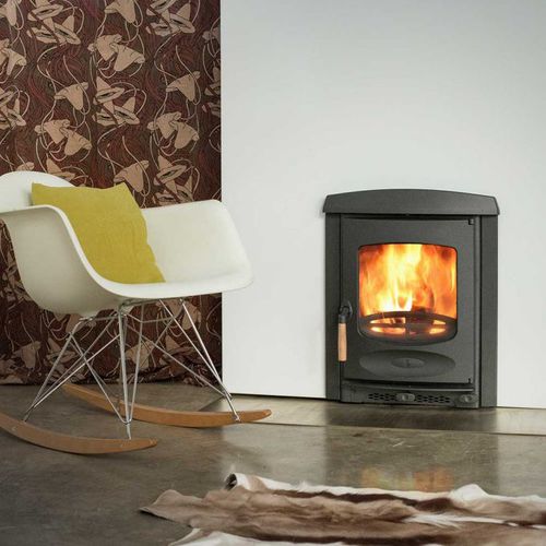 Salamandra a lenha - C-FOUR INSERT - CHARNWOOD - 0–5 kW / 5 kW–10 kW / multicombustível