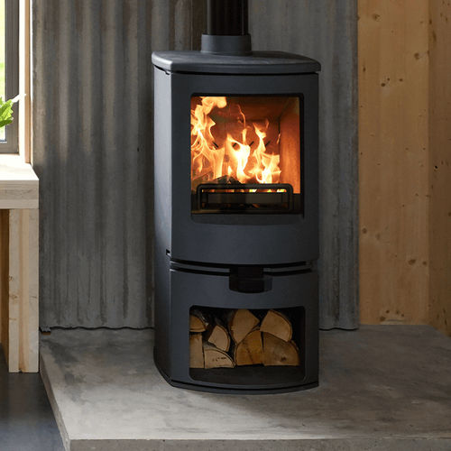 Salamandra a lenha - ARC 5 - CHARNWOOD - 0–5 kW / 5 kW–10 kW / de piso