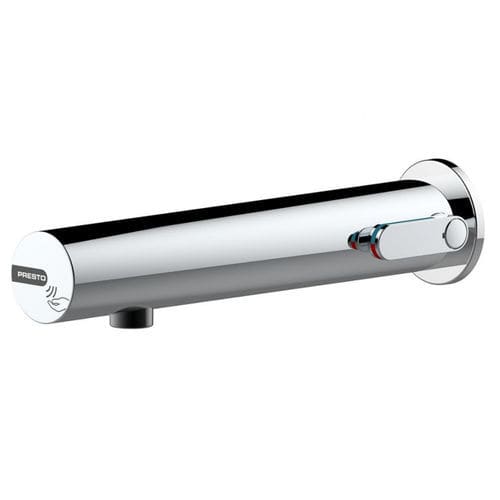 Misturador monocomando para lavatório - LINEA®: 57108 - PRESTO - de parede / eletrônico / em latão