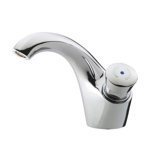 Torneira simples para lavatório - 600S® : 24012 - PRESTO - de bancada / temporizada / em latão cromado