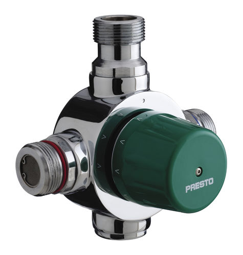 Misturador monocomando para box de banheiro - PRESTOTHERM : 84008  - PRESTO - de parede / termostático / em metal cromado