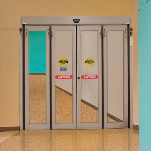 Porta interna - SW200i-Fold - ASSA ABLOY Entrance Systems - metálica / tipo vaivém / camarão