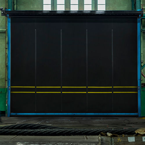 Porta industrial de enrolar - VR2000  - ASSA ABLOY Entrance Systems - em borracha / automática / de segurança