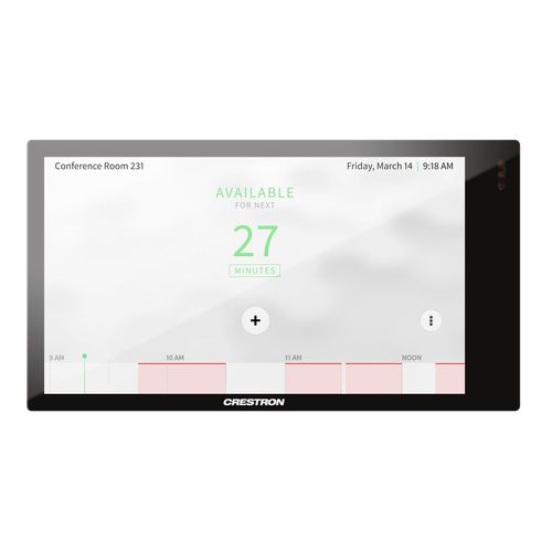 Tela sensível ao toque para sistema de automação residencial - TSW-570-B-S - CRESTRON - de parede / com display digital / personalizável