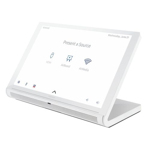 Tela sensível ao toque para sistema de automação residencial - TS-1070-W-S - CRESTRON - para bancada / personalizável / com display digital