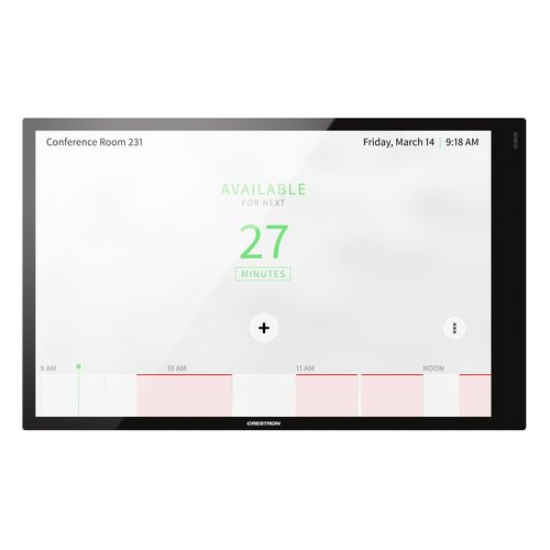 Tela sensível ao toque para sistema de automação residencial - TSS-1070-B-S - CRESTRON - de parede / com display digital / sem fio