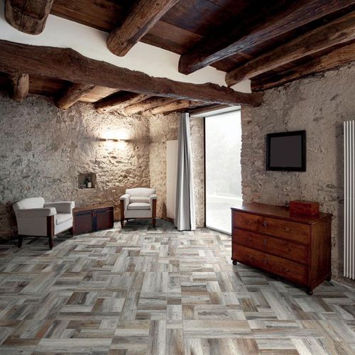 Placas de revestimento em grés porcelanato - UNIVERSAL OAK - Dado Ceramica - com relevo / para ambiente externo / para cozinha