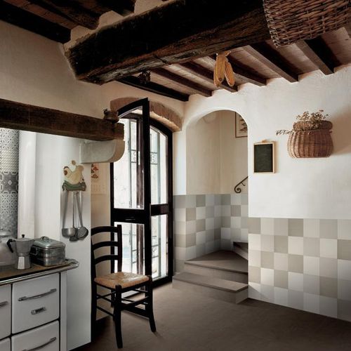 Placas de revestimento em grés porcelanato - CEMENTINE - Dado Ceramica - polida / para cozinha / para banheiro