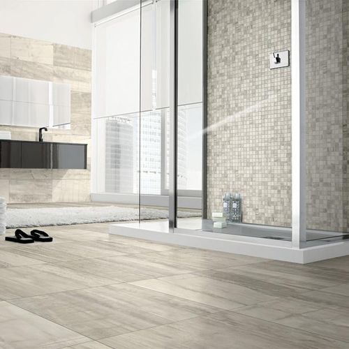 Placas de revestimento em grés porcelanato - FOSSIL WOOD - Dado Ceramica - com relevo / para cozinha / para banheiro