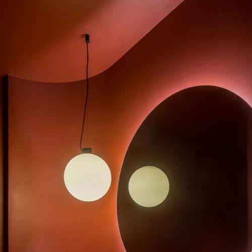 Pendente - OONO - DELTA LIGHT - metálica / em vidro / contemporânea