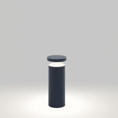 Poste balizador de iluminação de jardim - BAZIL - DELTA LIGHT - para espaço público / contemporâneo / em alumínio